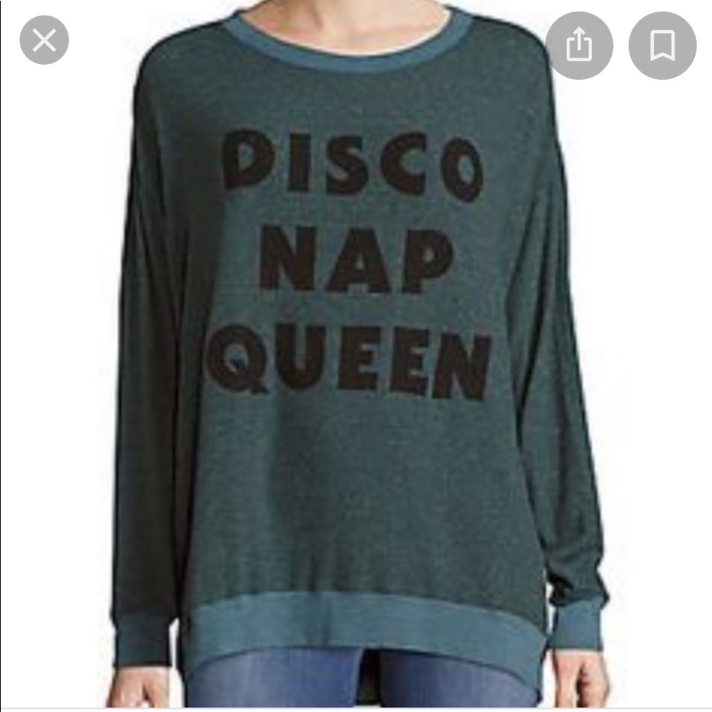 Wild fox disco nap queen sweatshirt